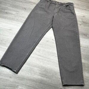 Levi's 550 Relaxed Fit Jeans Tapered Leg Men's‎ W36 L30 Gray Vintage Denim Pants